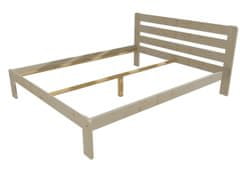 eoshop Manželská posteľ VMK001A masív borovice (Rozmer: 180 x 200 cm, Farba dreva: surové drevo)