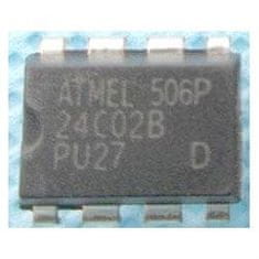 HADEX 24C02B - sériová EEPROM 2Kbit, DIL8