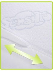 Sensillo Dojčenský vankúš - klin Sensillo biely 59x37 cm 