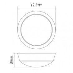 EMOS ZM3130 LED svietidlo ZURI 22 cm, 14 W, teplá biela, IP54 1539071140