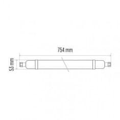 EMOS ZT3020 LED prachotesné svietidlo DUSTY 18 W, neutrálna biela 1546135700