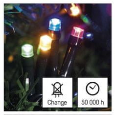 EMOS LED vianočná reťaz D4AM09, 18 m, vonkajšia aj vnútorná, multicolor 1550044008