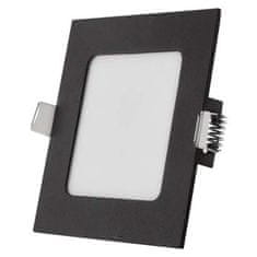 EMOS ZD2323 LED podhľadové svietidlo NEXXO čierne, 12 x 12 cm, 7 W, teplá/neutrálna biela 1540240670