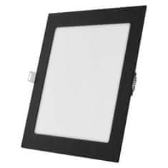 EMOS LED podhľadové svietidlo NEXXO čierne ZD2343, 22,5 x 22,5 cm, teplá/neutrálna biela 1540241870