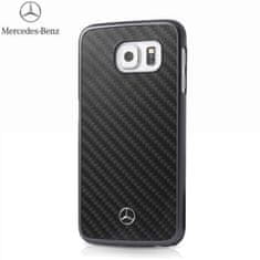 Mercedes-Benz Obal / kryt na Samsung Galaxy S6 čierny - Mercedes carbon