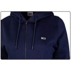 Tommy Hilfiger Mikina tmavomodrá 153 - 157 cm/XXS Tjw Regular Hoodie Zip