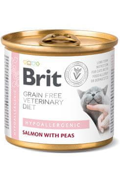 Brit VD Cat GF konz. Hypoallergenic 200g