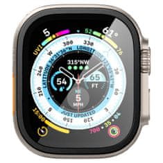 Spigen Ochranné Tvrdené Sklo Glas.Tr Slim Pro Apple Watch Ultra 1 / 2 (49 Mm) Black