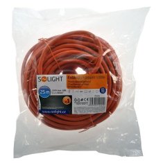 Solight Predlžovací kábel 25m/1z 3x1,5mm SOLIGHT PS09