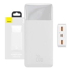 BASEUS Powerbank Baseus Bipow 20000mAh, 2xUSB, USB-C, 20W (biela)