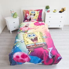 Jerry Fabrics Obliečky Sponge Bob blue 140x200, 70x90 cm