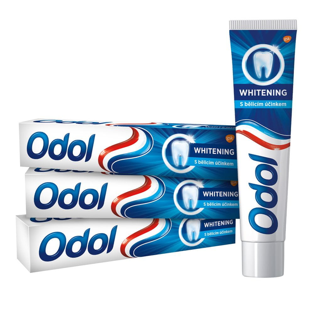 Odol Whitening zubná pasta 3 x 75 ml