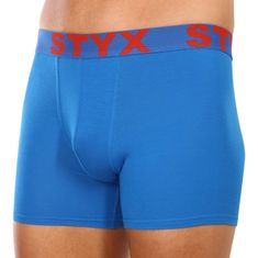 Styx 3PACK pánske boxerky long športová guma viacfarebné (3U96897) - veľkosť L