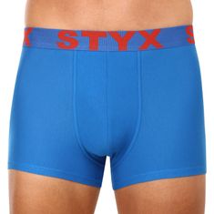 Styx 3PACK pánske boxerky športová guma modré (3G1167) - veľkosť L