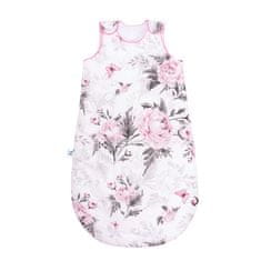 Inny Spací vak z bavlny Pink Flowers - SK-75-PF-B