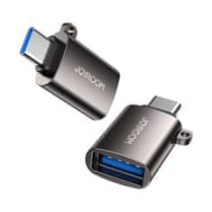 shumee USB 3.2 Gen 1 samec – adaptér USB-C samica, čierny