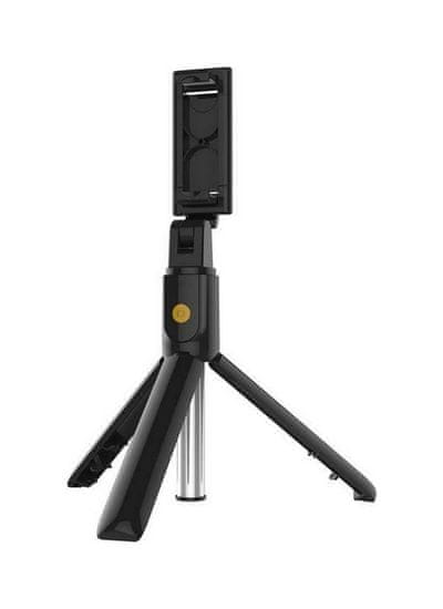 TopQ Bluetooth tripod selfie tyč K07 čierna 68407