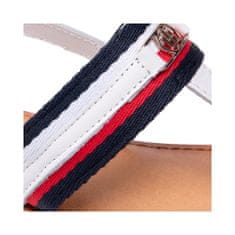 Tommy Hilfiger Sandále biela 37 EU XW0XW01961YBL