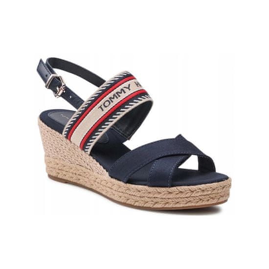 Tommy Hilfiger Sandále tmavomodrá XW0XW01957DW5