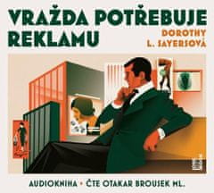 Vražda potrebuje reklamu - 2 CDmp3 (Číta Otakar Chrobák ml.)