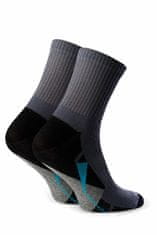 Amiatex Dámske ponožky 022 303 grey + Nadkolienky Gatta Calzino Strech, šedá, 35/37