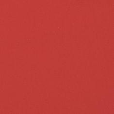 Vidaxl Podložka na paletový nábytok, červená 50x40x12 cm, látka