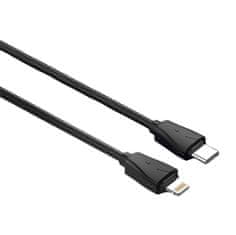 LDNIO USB nabíjačka do auta LDNIO C510Q, USB-C + USB-C - Lightning kábel