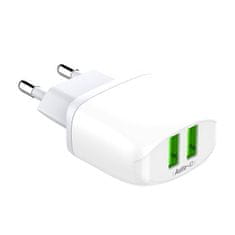 LDNIO LDNIO A2219 2USB sieťová nabíjačka + kábel USB-C