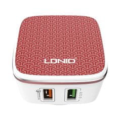 LDNIO LDNIO A2405Q 2USB sieťová nabíjačka + Lightning kábel