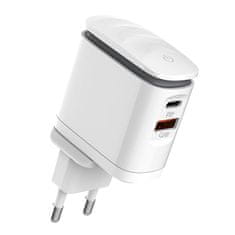 LDNIO Sieťová nabíjačka USB LDNIO A2423C, USB-C + USB-C - kábel USB-C