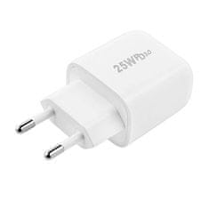 Foneng Sieťová nabíjačka Foneng EU40, USB-C, 25 W (biela)