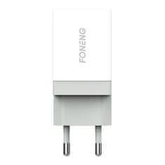 Foneng Sieťová nabíjačka Foneng K210, 1xUSB + USB Lightning kábel