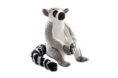 Popron.cz Plyš Lemur se suchým zipem 21cm - ECO-FRIENDLY