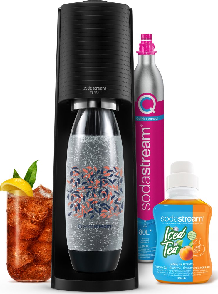 SodaStream TERRA Black Ice Tea Megapack