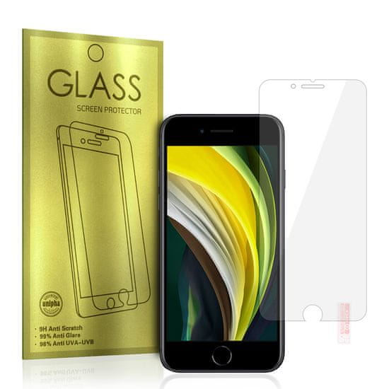 GoldGlass  Tvrdené sklo Gold pre IPHONE SE 2020 - SE 2022