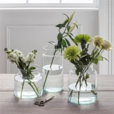 Decor By Glassor Robustná sklenená váza vysoká