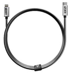 Next One USB-C do Lightning Metallic Cable 1.2m - Silver, LGHT-USBC-MET-SL