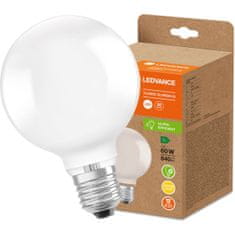 LEDVANCE LED žiarovka E27 G95 4W = 60W 840lm 3000K Teplá biela 320°