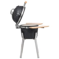 Vidaxl Záhradný keramický gril, údiareň Kamado, 81 cm