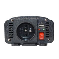 GETI GPI 312 měnič napětí DC/AC, 12V/230V, 300W, USB