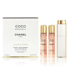 Chanel Coco Mademoiselle - EDP 20 ml (plnitelný flakon) + EDP náplň 2 x 20 ml 60 ml