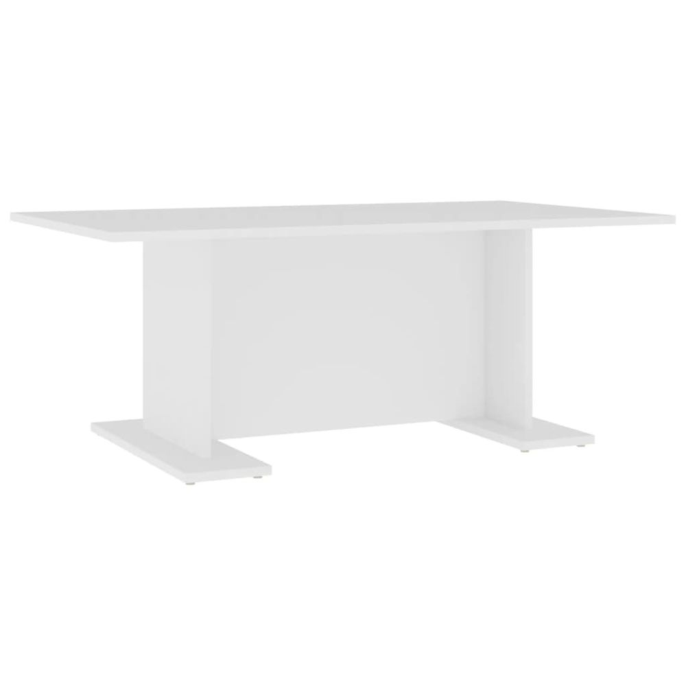 Vidaxl Konferenčný stolík, biely 103,5x60x40 cm, kompozitné drevo