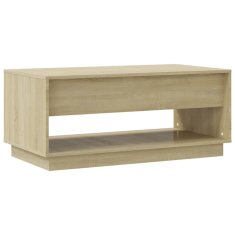Vidaxl Konferenčný stolík, dub sonoma 102,5x55x44 cm, kompozitné drevo