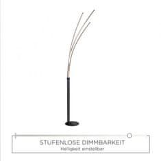 PAUL NEUHAUS LEUCHTEN DIREKT aj s JUST LIGHT LED stojacie svietidlo, čierna, 3-ramenné, 18 W, 2200 lm 3000K