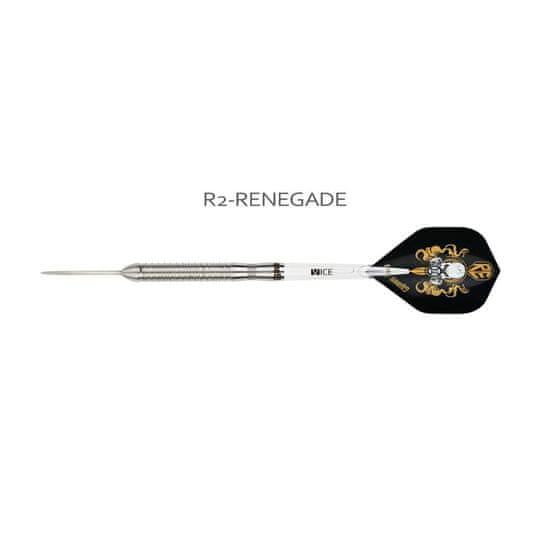 One80 Šípky steel Revolution II Renegade 22g, 90% wolfram