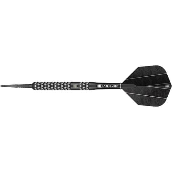 Target Šípky steel Rob Cross black pixel 25g, 90% wolfram