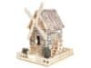 Woodcraft Drevené 3D puzzle veterný mlyn