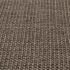 Vidaxl Sisalový koberec na škrabadlo hnedý 66x150 cm