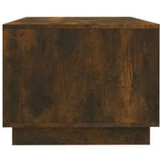 Vidaxl Konferenčný stolík, tmavý dub 102x55x43 cm, kompozitné drevo
