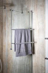 SAPHO Závesný držiak uterákov na sprchovú zástenu 600x730x125, chróm (1301-09)
